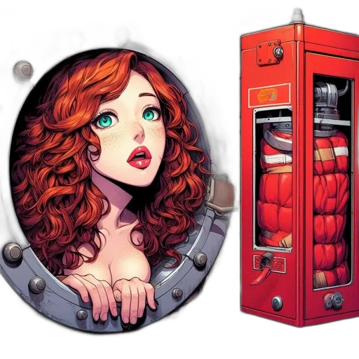 comic book art, concept art, fantasy art, pixel art transparent PNG cut-out
