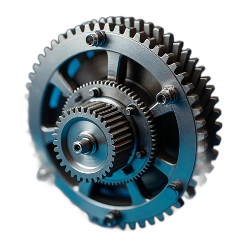 weapon, robot, 3d render, close-up transparent PNG cut-out