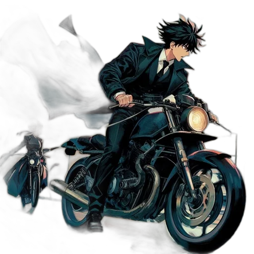 jacket, concept art, comic book art, photorealistic transparent PNG cut-out