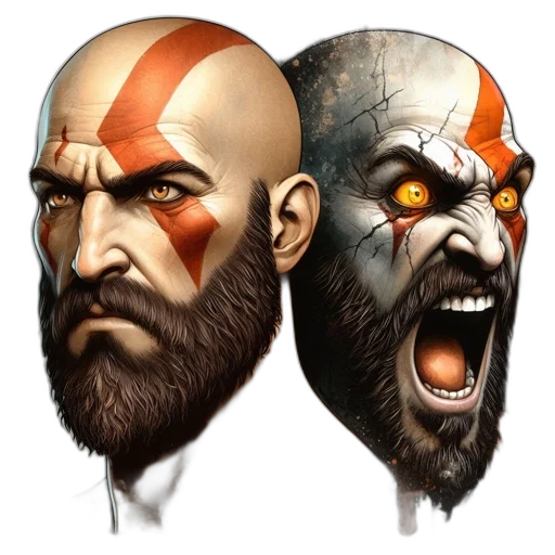 concept art, fantasy art, comic book art, photorealistic transparent PNG cut-out