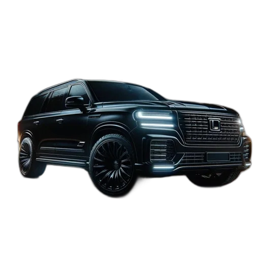 car, photorealistic, 3d render, concept art transparent PNG cut-out