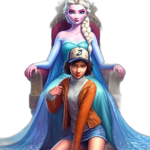 crown, fantasy art, concept art, comic book art transparent PNG cut-out