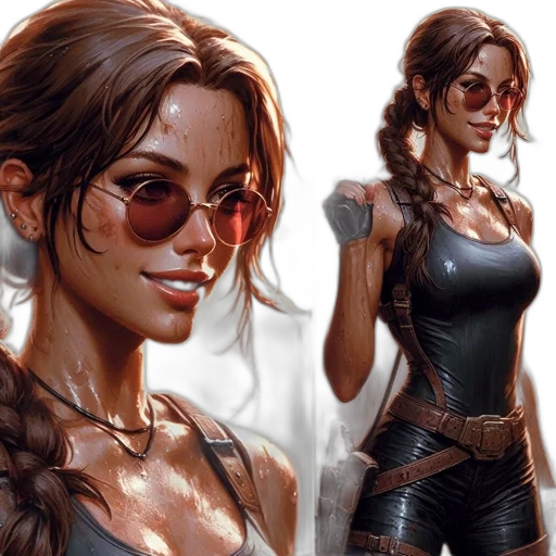 comic book art, concept art, fantasy art, photorealistic transparent PNG cut-out