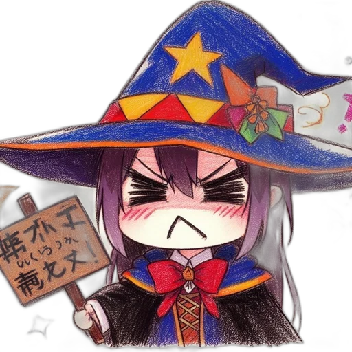 staff, hat, mask, weapon transparent PNG cut-out