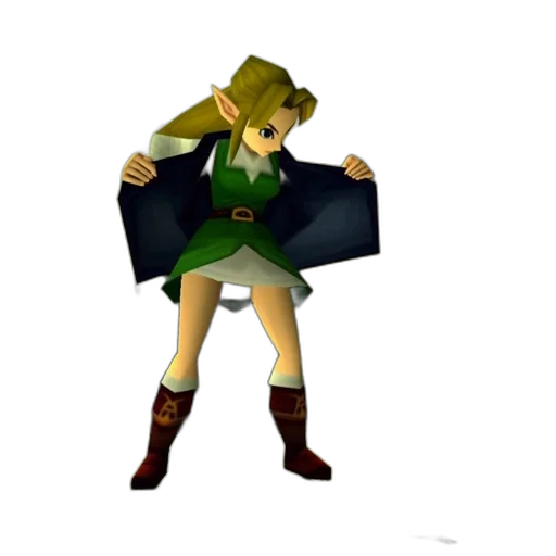 jacket, weapon, dress, staff transparent PNG cut-out
