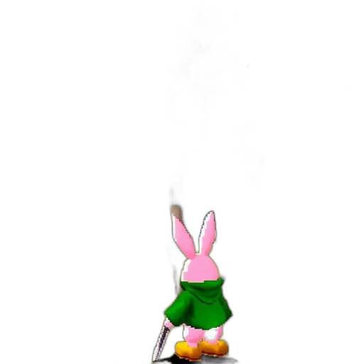 staff, weapon, animal, hat transparent PNG cut-out