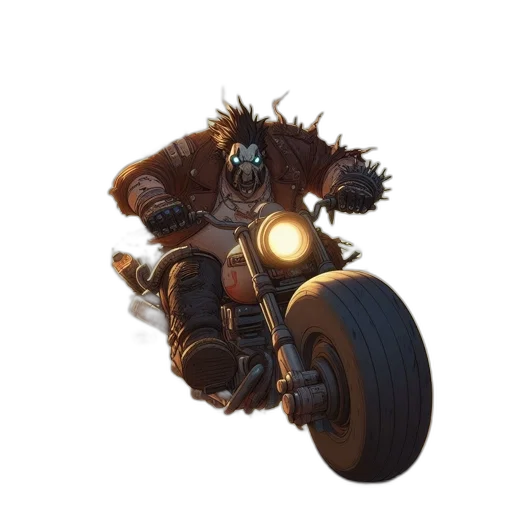 creature, animal, weapon, jacket transparent PNG cut-out