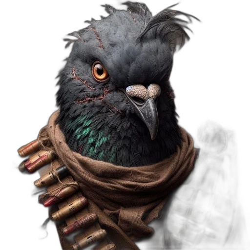 animal, dragon, creature, staff transparent PNG cut-out