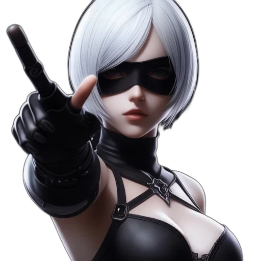 weapon, comic book art, concept art, cyberpunk transparent PNG cut-out
