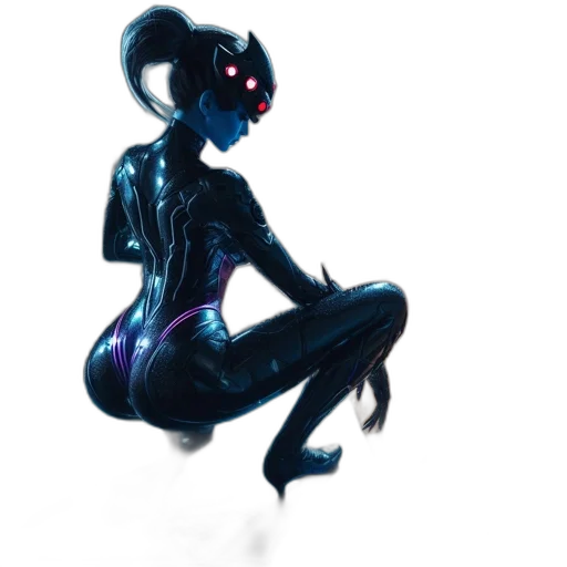 robot, mask, creature, dress transparent PNG cut-out