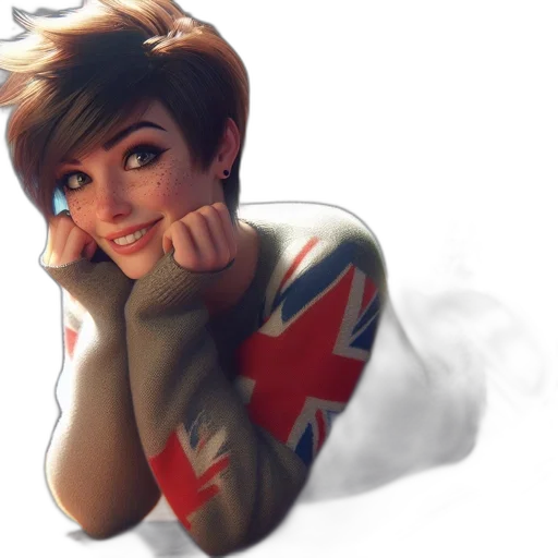 jacket, face, dress, concept art transparent PNG cut-out