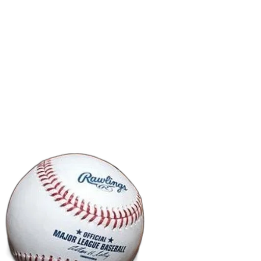 rawlings, baseball, sits, front transparent PNG cut-out
