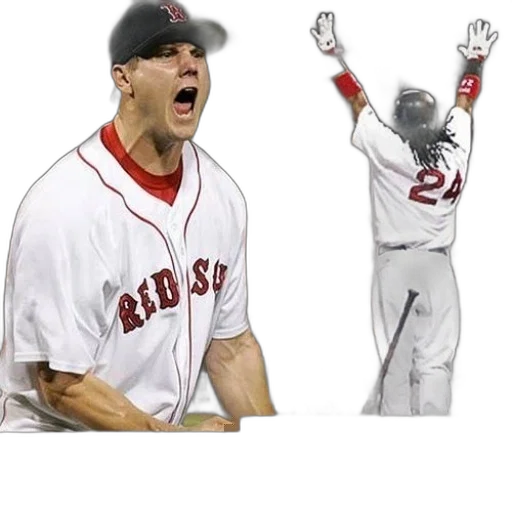 concept art, red, sox, player transparent PNG cut-out