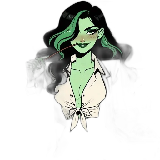 staff, dress, concept art, comic book art transparent PNG cut-out