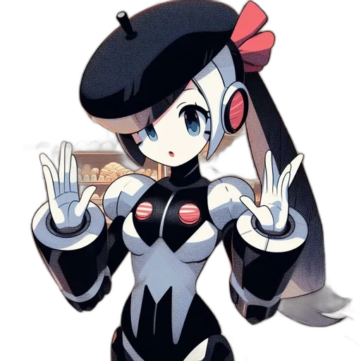 robot, staff, weapon, anime transparent PNG cut-out