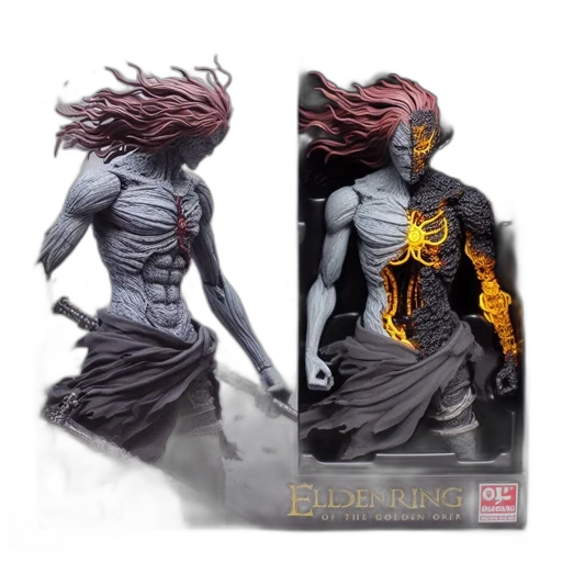 concept art, fantasy art, comic book art, 3d render transparent PNG cut-out