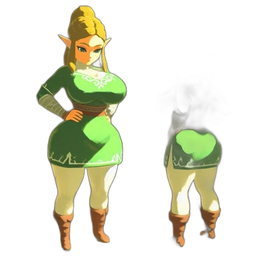 dress, staff, mask, concept art transparent PNG cut-out