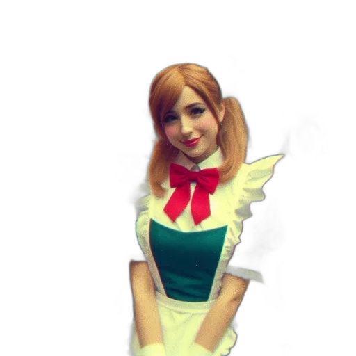 staff, dress, robot, face transparent PNG cut-out