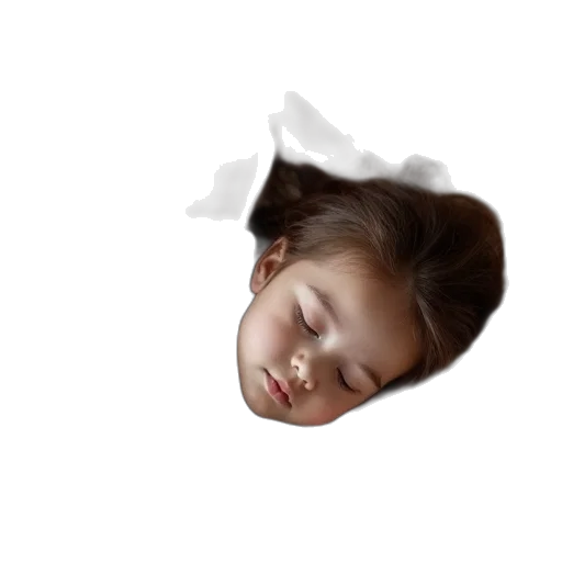 face, hair, mask, creature transparent PNG cut-out