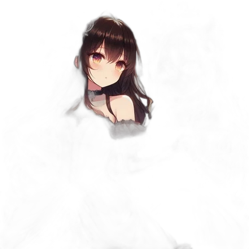 dress, face, mask, creature transparent PNG cut-out