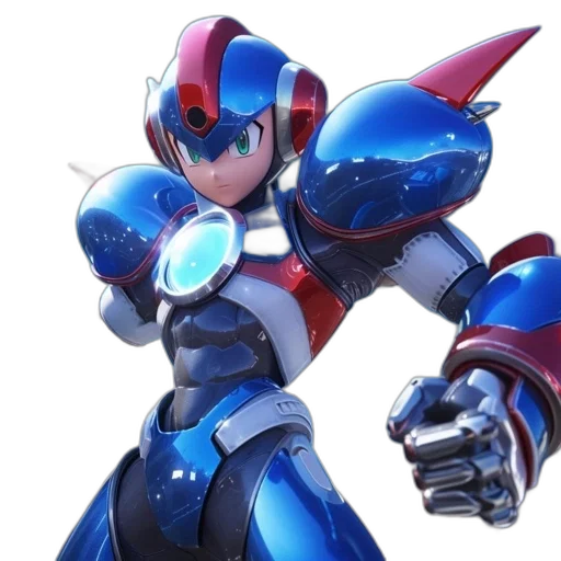 robot, weapon, concept art, 3d render transparent PNG cut-out