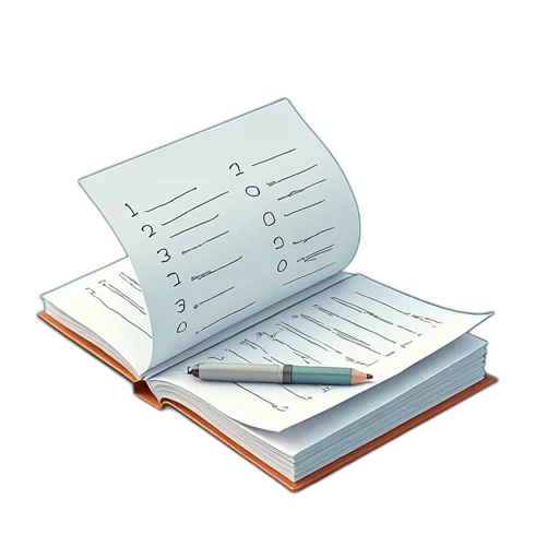 3d render, concept art, patient, questionnaire transparent PNG cut-out