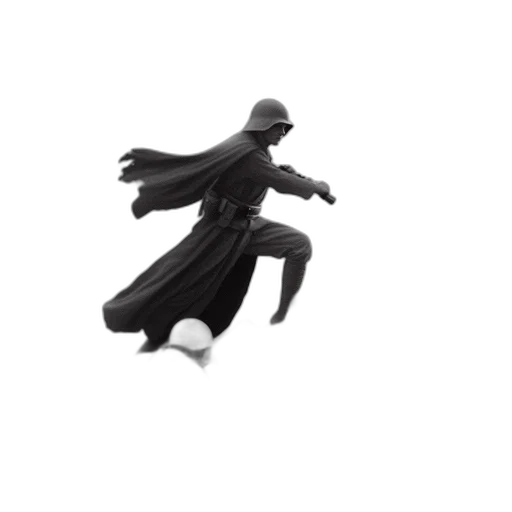 robot, staff, creature, weapon transparent PNG cut-out