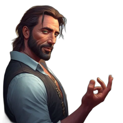 staff, face, weapon, jacket transparent PNG cut-out