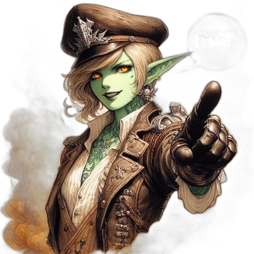 staff, weapon, hat, fantasy art transparent PNG cut-out