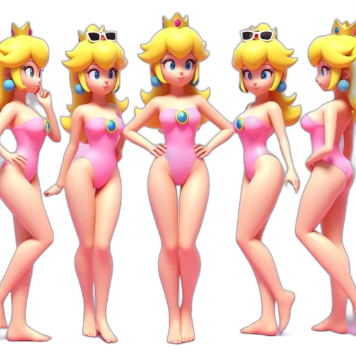 dress, crown, 3d render, concept art transparent PNG cut-out