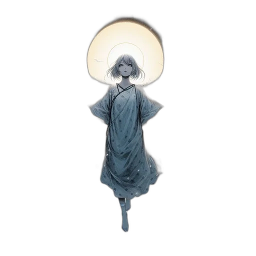 dress, staff, umbrella, sword transparent PNG cut-out