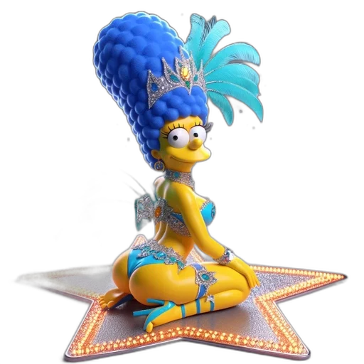 crown, hat, staff, 3d render transparent PNG cut-out