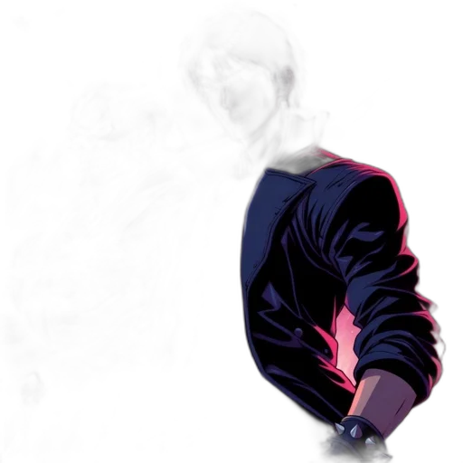 jacket, creature, face, mask transparent PNG cut-out