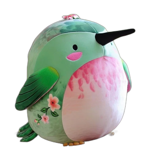 hat, creature, staff, vaporwave transparent PNG cut-out