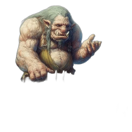 creature, staff, animal, face transparent PNG cut-out
