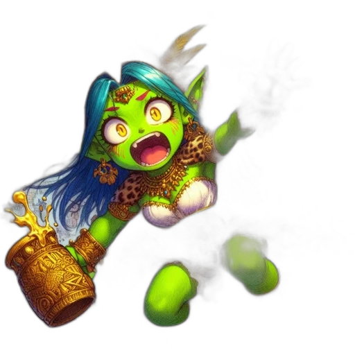 staff, fantasy art, concept art, pixel art transparent PNG cut-out