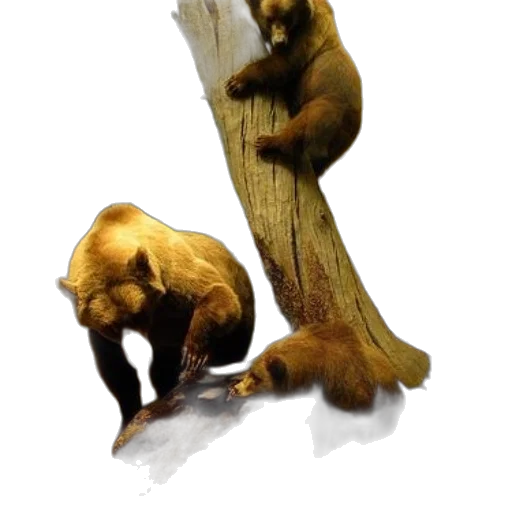 animal, staff, concept art, photorealistic transparent PNG cut-out