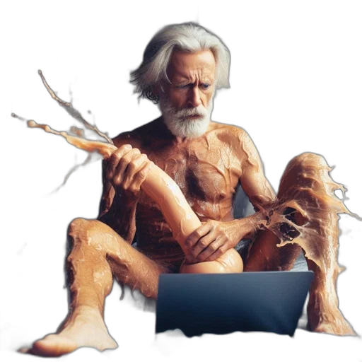 creature, animal, hair, robot transparent PNG cut-out