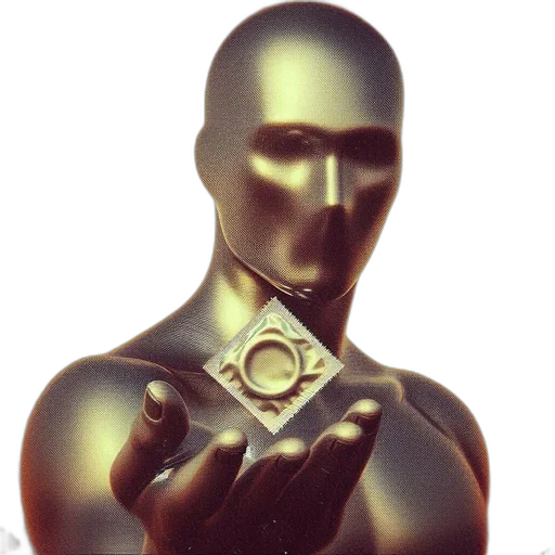 jewelry, robot, mask, staff transparent PNG cut-out