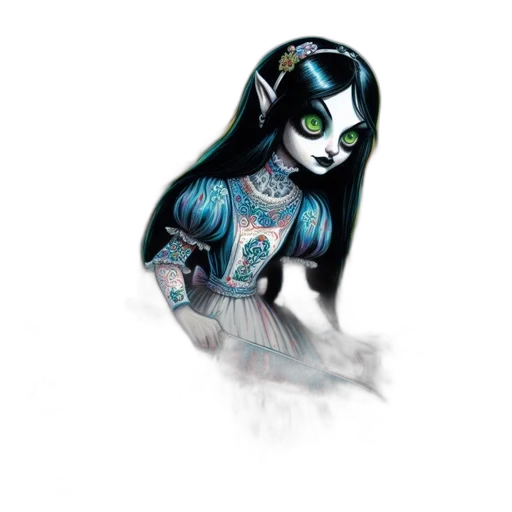 mask, creature, robot, fantasy art transparent PNG cut-out
