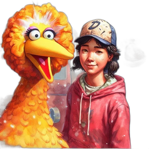 animal, hat, photorealistic, concept art transparent PNG cut-out