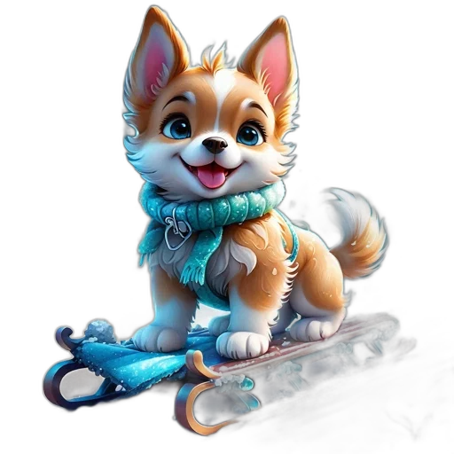 staff, animal, jewelry, fantasy art transparent PNG cut-out