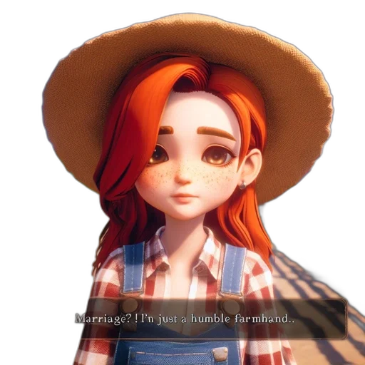 hat, face, hair, jacket transparent PNG cut-out