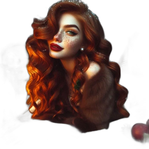 hair, crown, dress, jewelry transparent PNG cut-out