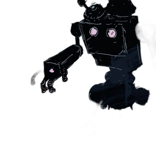 robot, creature, staff, animal transparent PNG cut-out