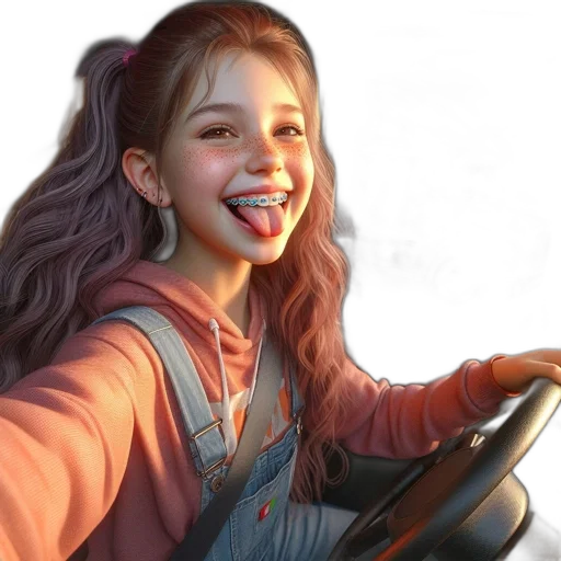 car, face, photorealistic, concept art transparent PNG cut-out