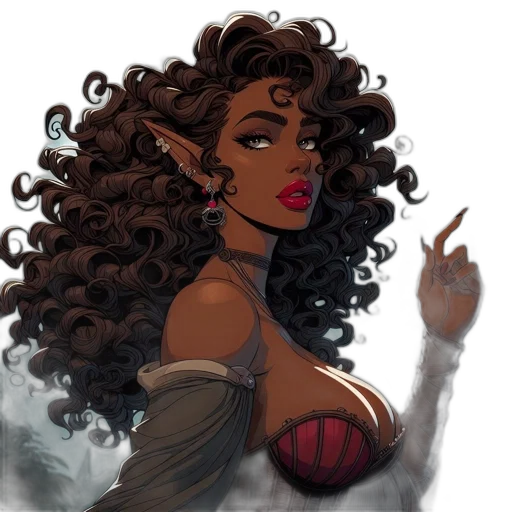 fantasy art, concept art, comic book art, pixel art transparent PNG cut-out