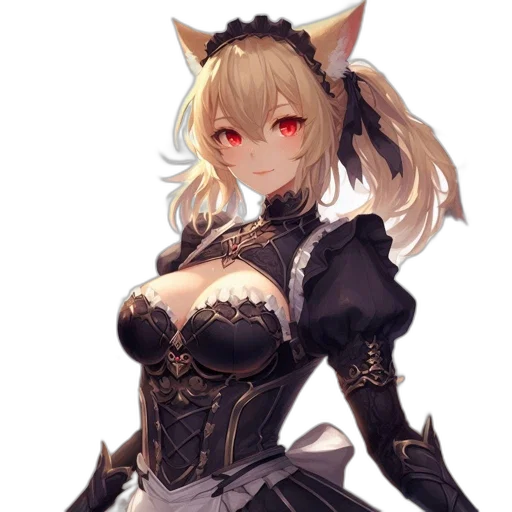 dress, staff, dragon, weapon transparent PNG cut-out