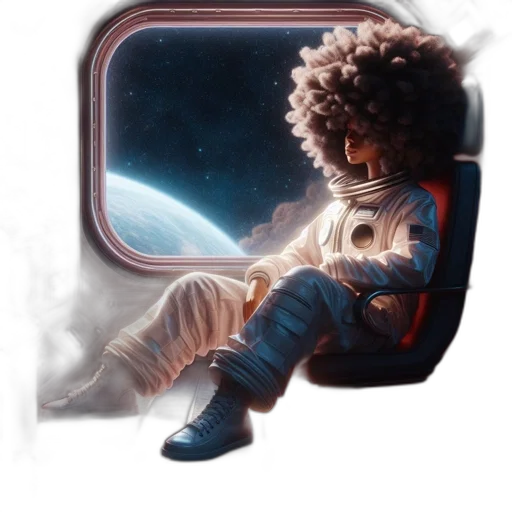 staff, robot, hair, shoes transparent PNG cut-out