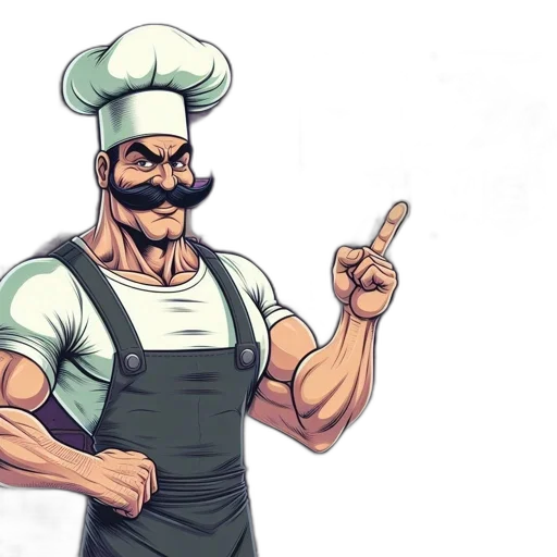 staff, food, cartoon, concept art transparent PNG cut-out